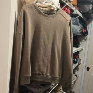 Nuuds xl mocha sweatshirt and sweatpants never worn